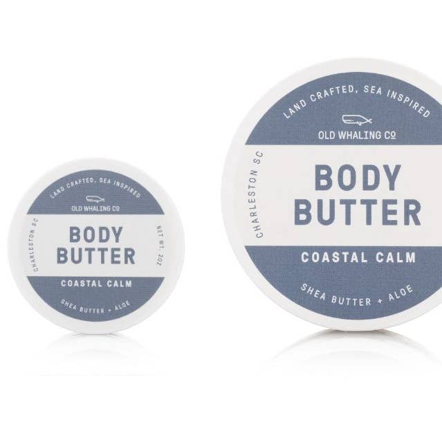 Old Whaling Co Coastal Calm Body Butter 2oz Travel Size