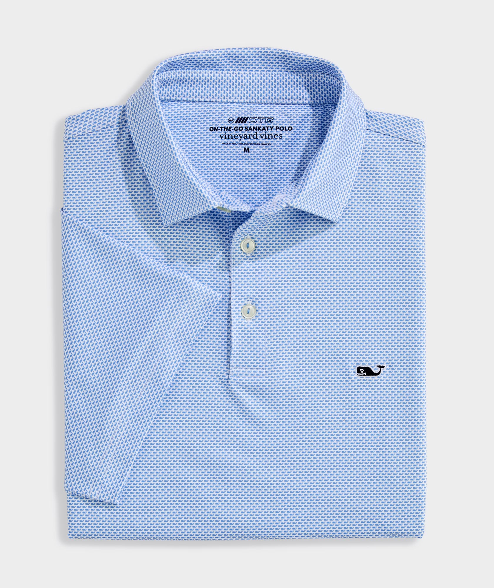 Vineyard Vines Sankaty Polo - Whale All Over