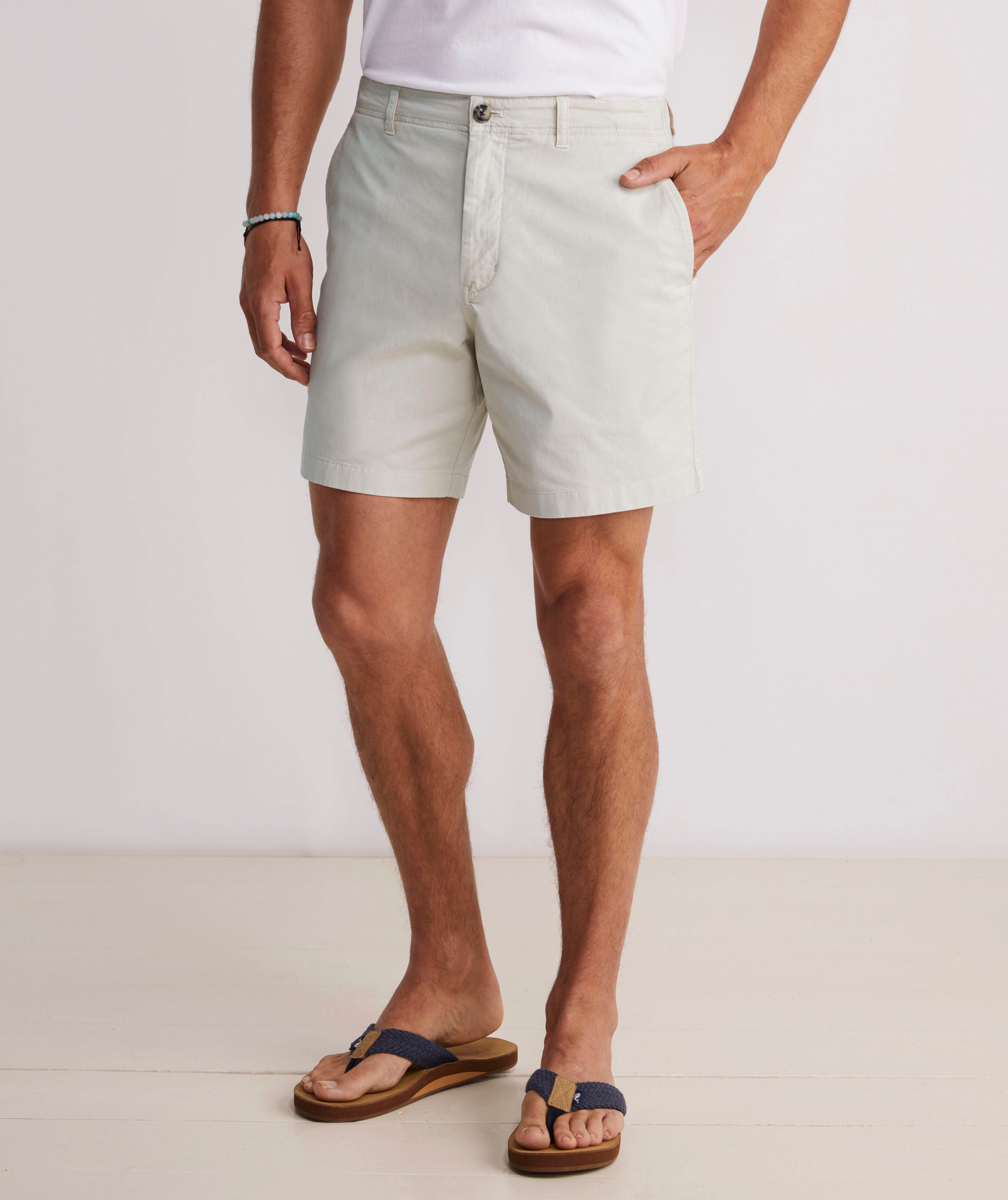 Vineyard Vines 7" Island Short - Stone