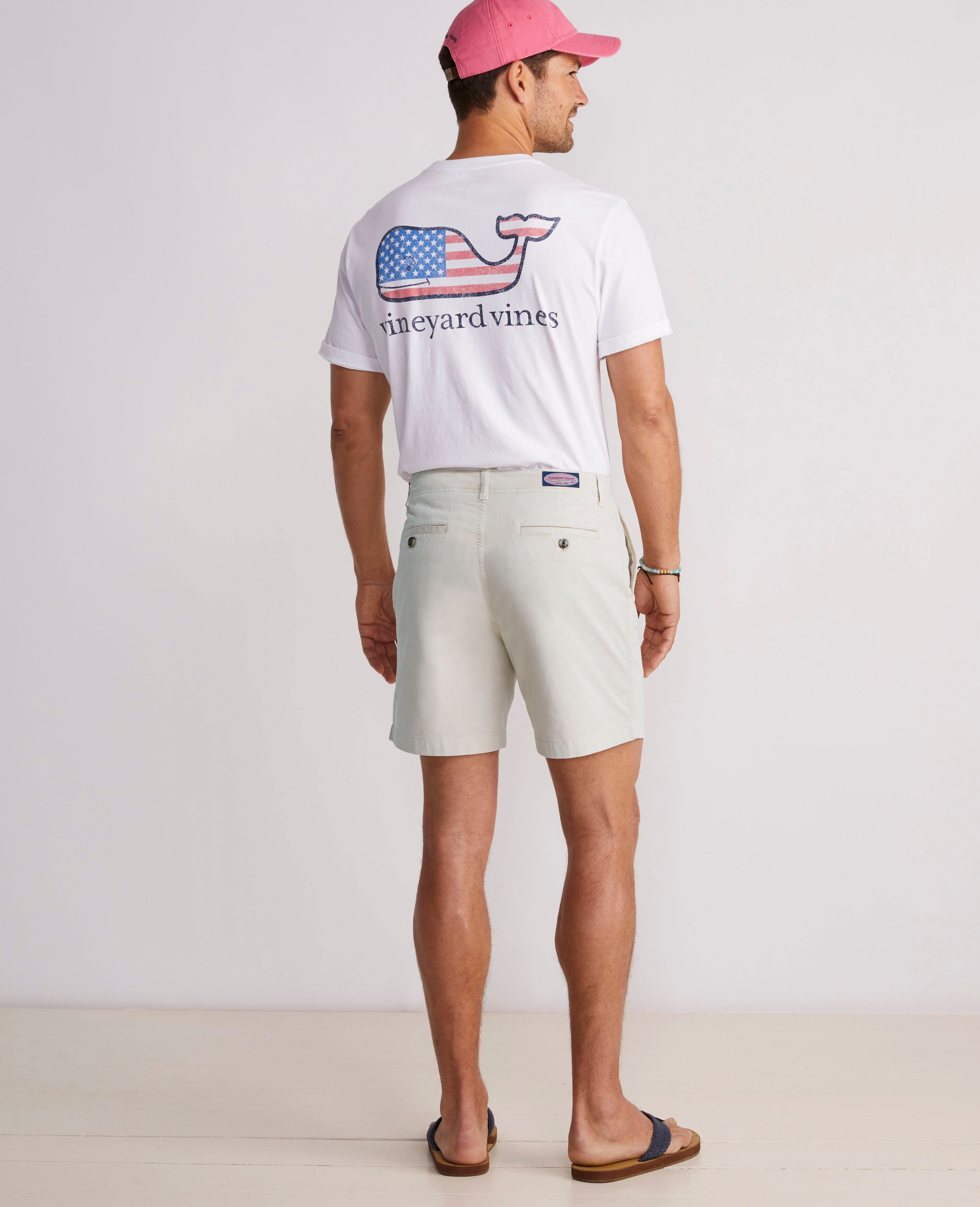 Vineyard Vines 7" Island Short - Stone