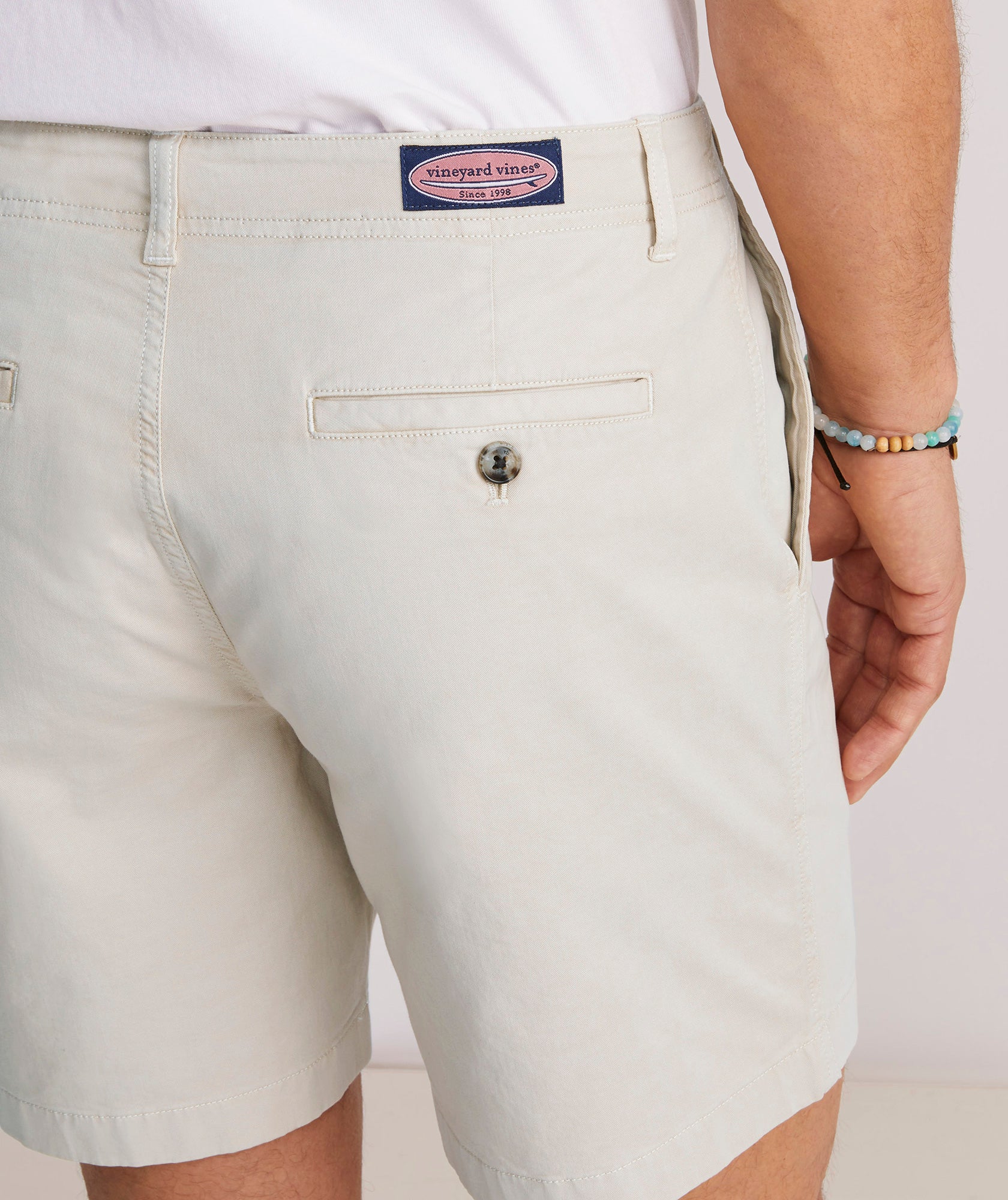Vineyard Vines 7" Island Short - Stone