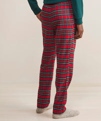 Vineyard Vines Flannel Lounge Pant - Red Velvet