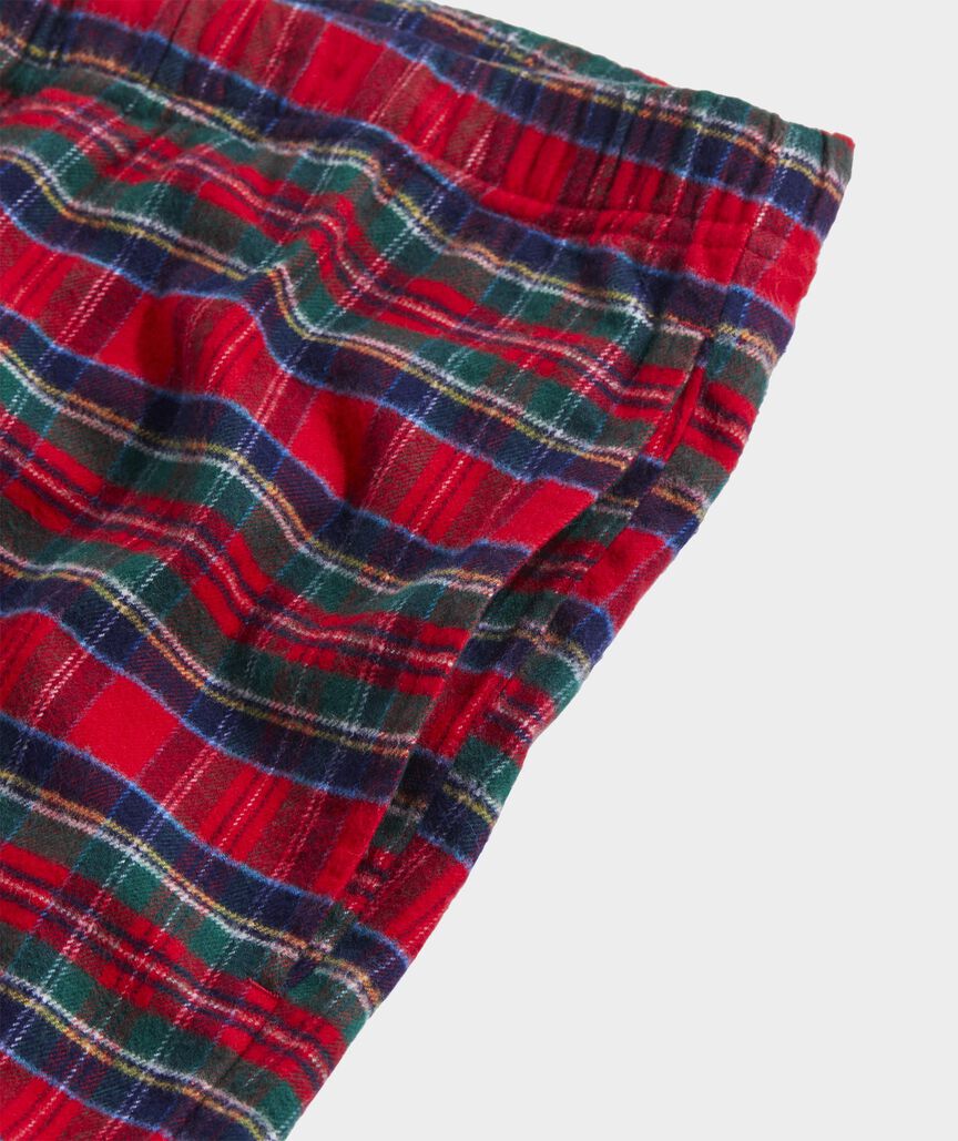 Vineyard Vines Flannel Lounge Pant - Red Velvet