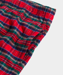 Vineyard Vines Flannel Lounge Pant - Red Velvet