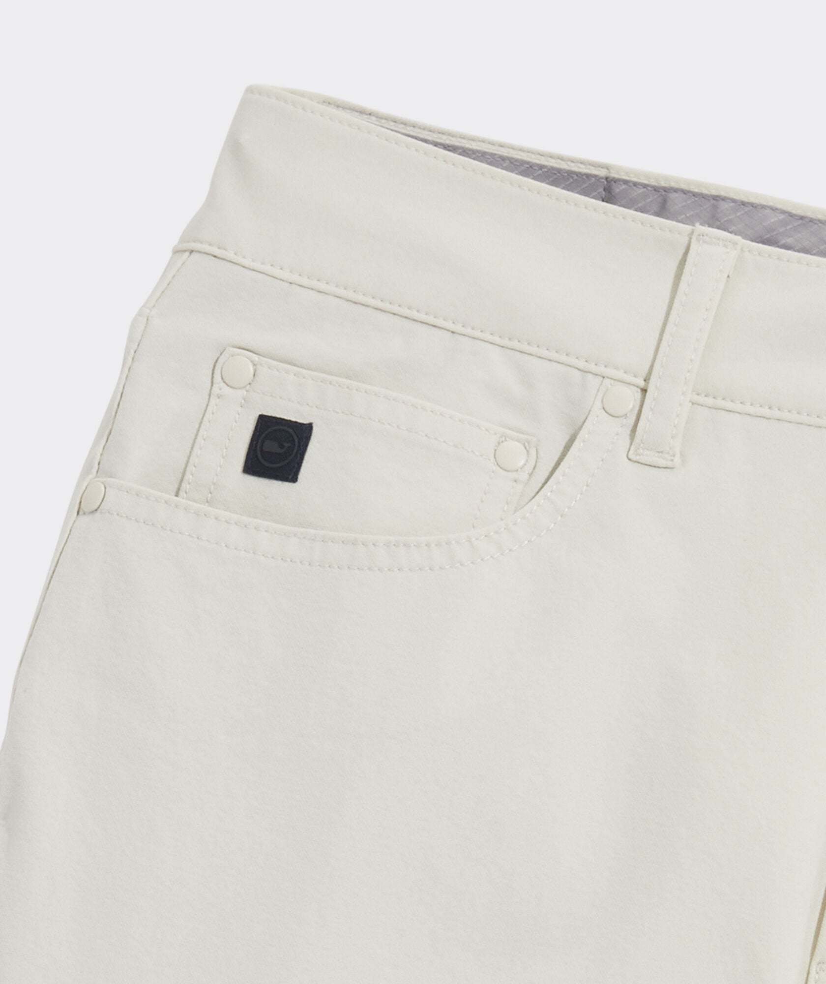 Vineyard Vines Canvas OTG 5 Pocket Pant - Stone