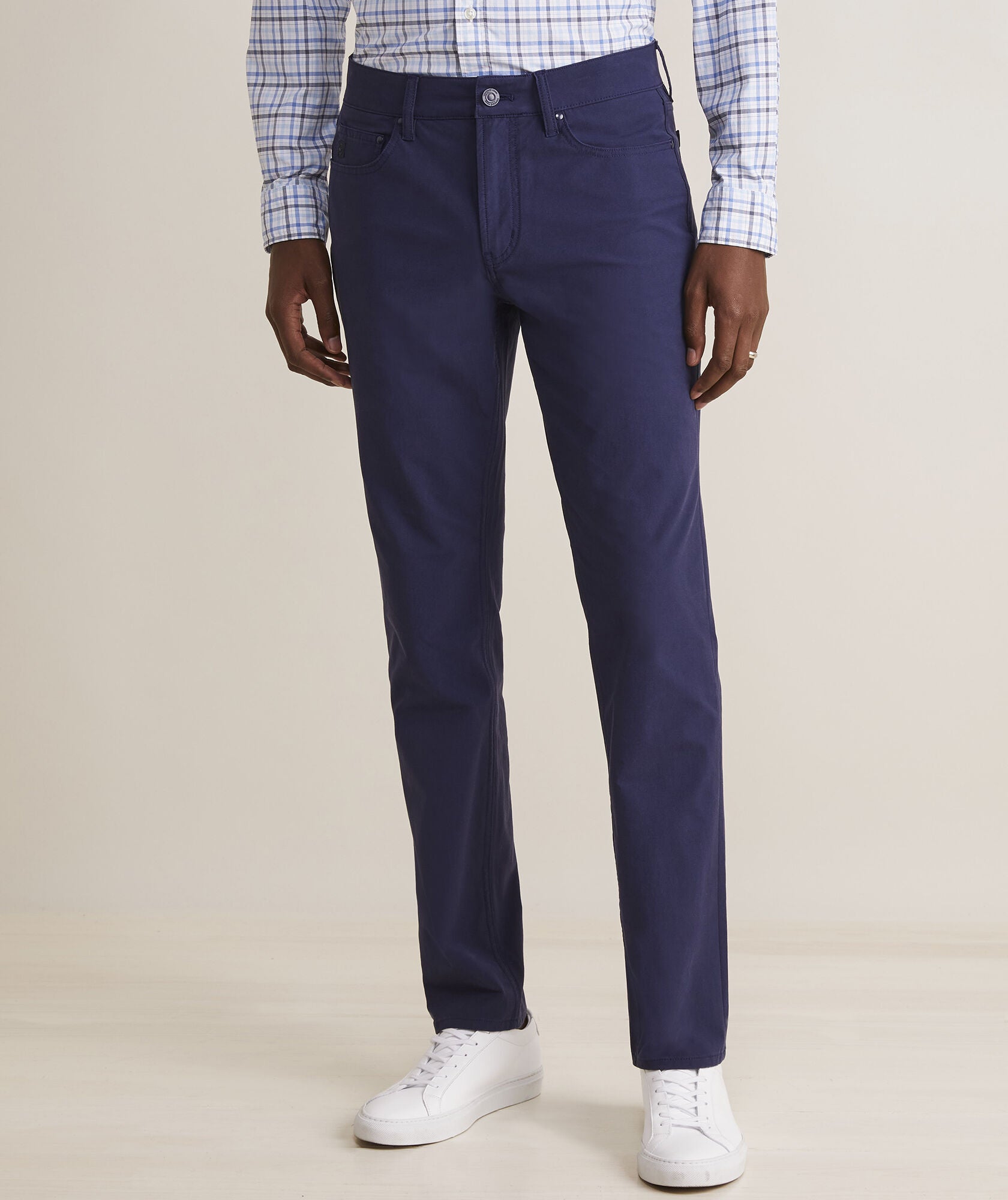 Vineyard Vines Canvas OTG 5 Pocket Pant - Nautical Navy