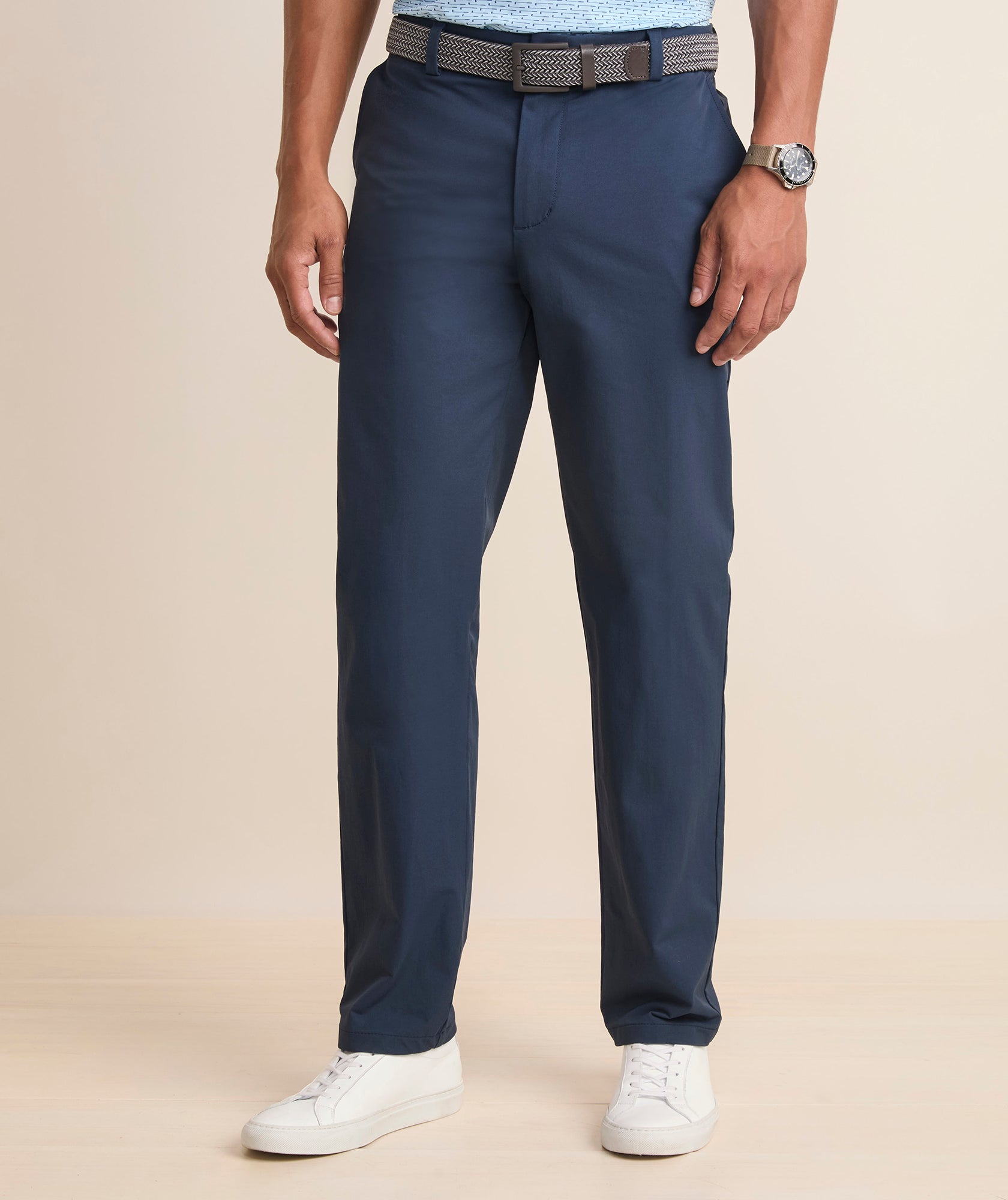 Vineyard Vines Straight Fit OTG Pant - Blue Blazer