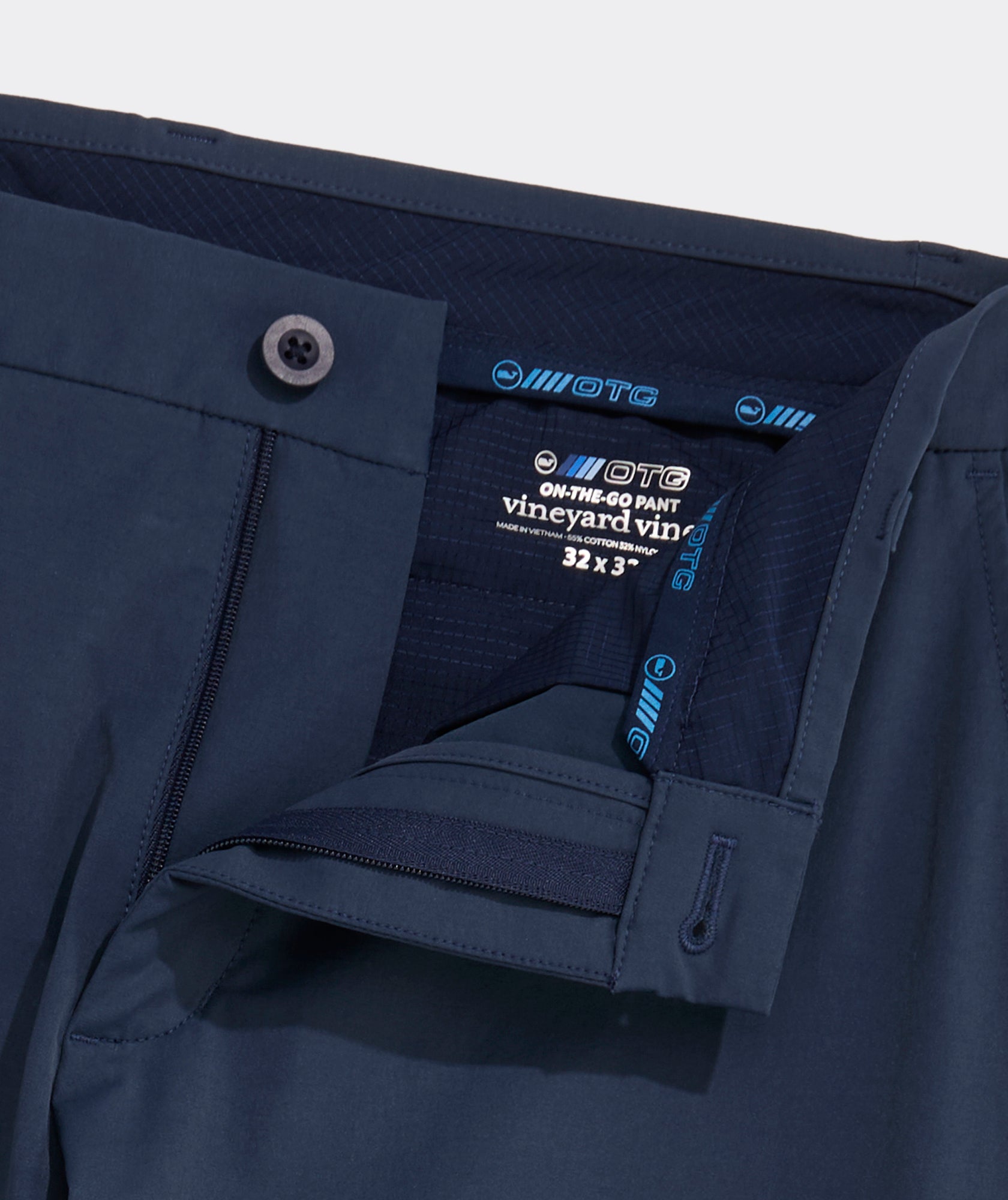 Vineyard Vines Straight Fit OTG Pant - Blue Blazer