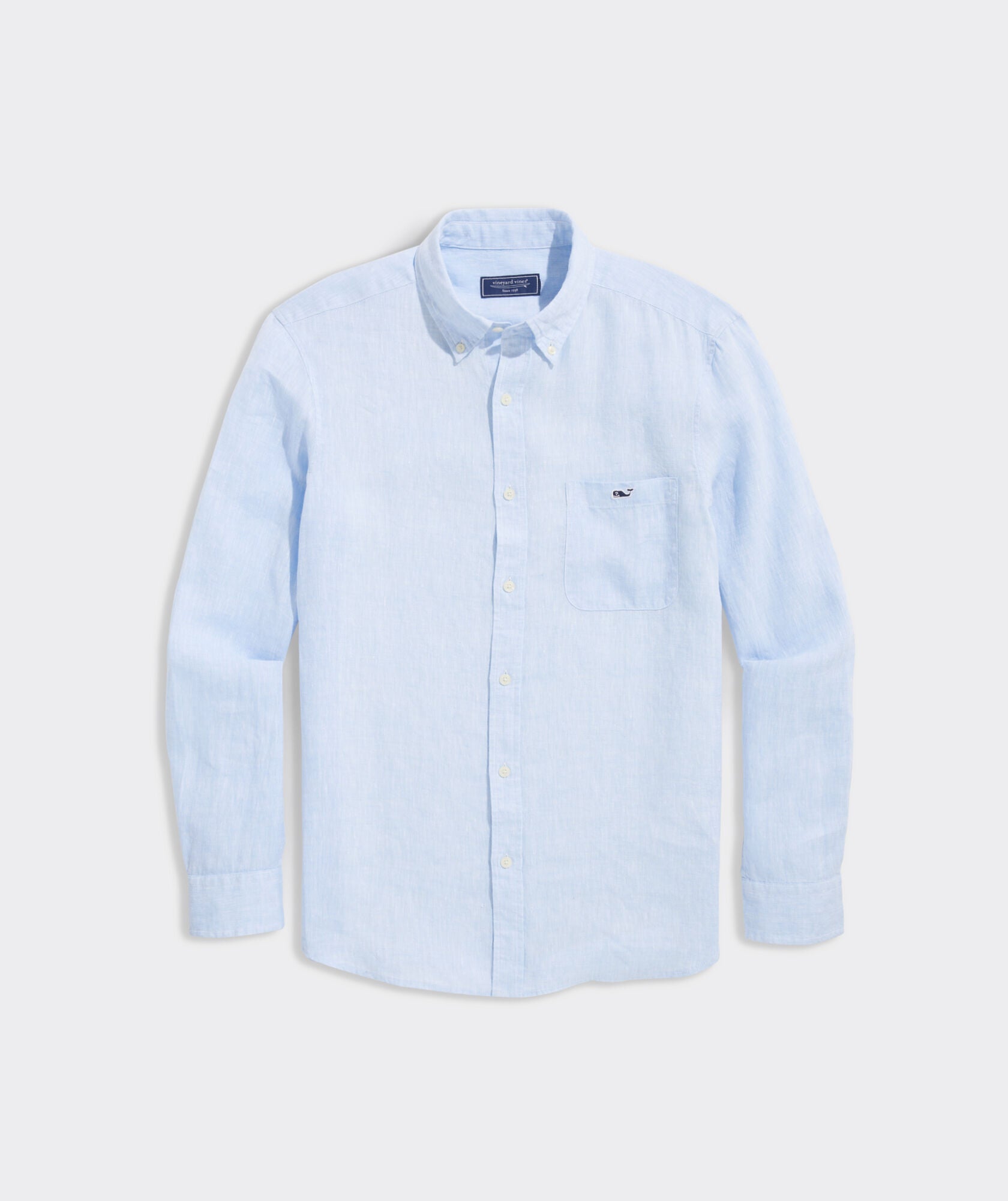 Vineyard Vines Linen Shirt - Jake Blue