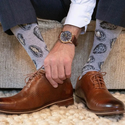 Gray Oyster Socks