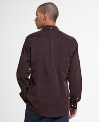 Barbour Ramsey Tailored Cord Shirt - Dark Oak
