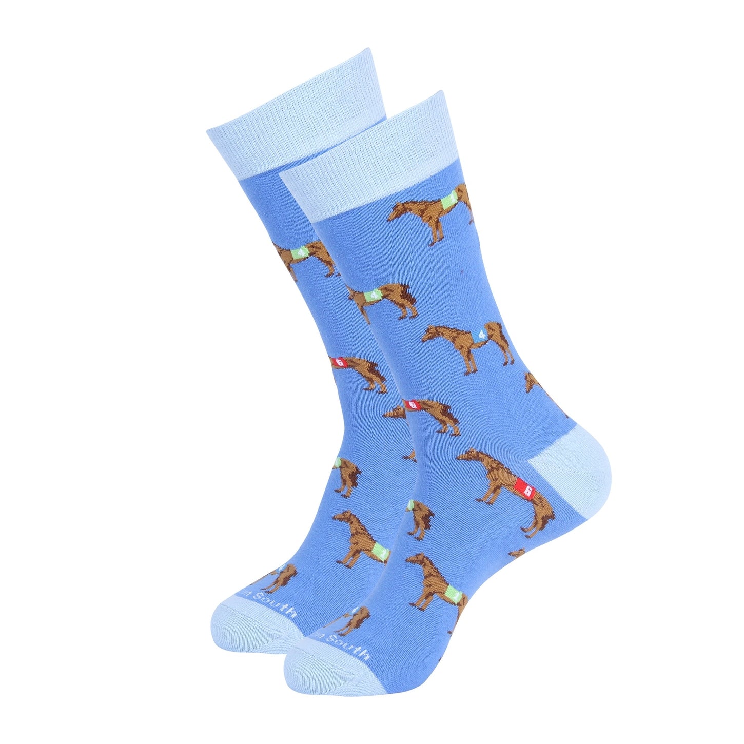 Numbered Horses Socks