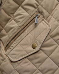Barbour Shoveler Quilted Jacket - Beige