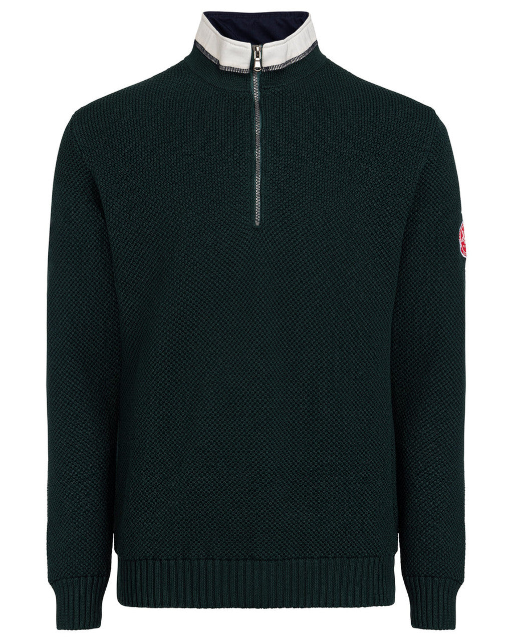 Holebrook Classic Windproof 1/4 Zip Sweater - Pine