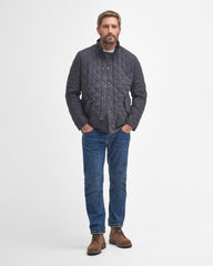 Barbour Shoveler Quilted Jacket - Navy