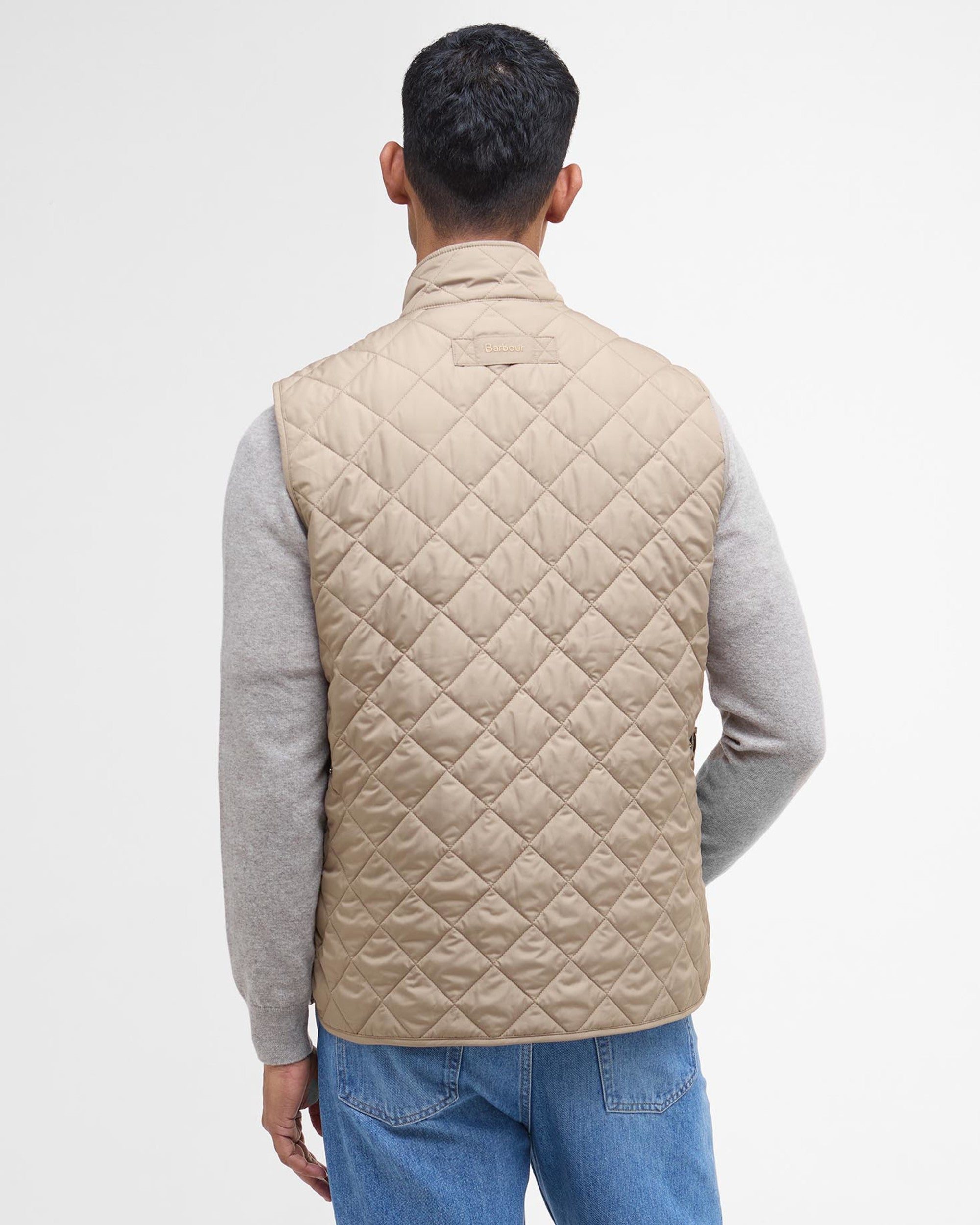 Barbour Lowerdale Quilted Vest - Stone