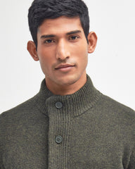 Barbour Essential Patch Zip Through - Seaweed