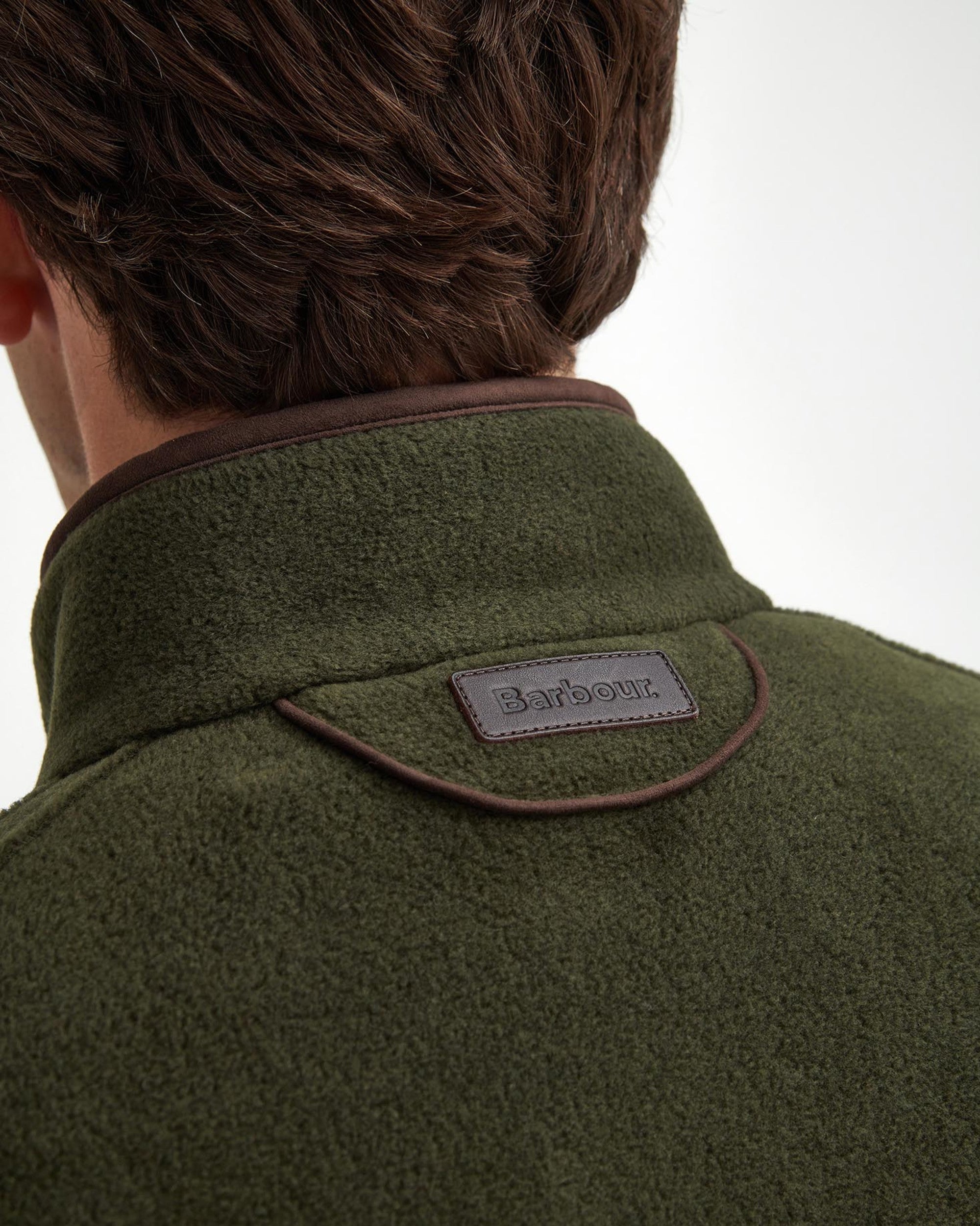 Barbour Langdale Fleece Jacket - Olive