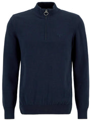 Barbour Cotton Half Zip - Navy