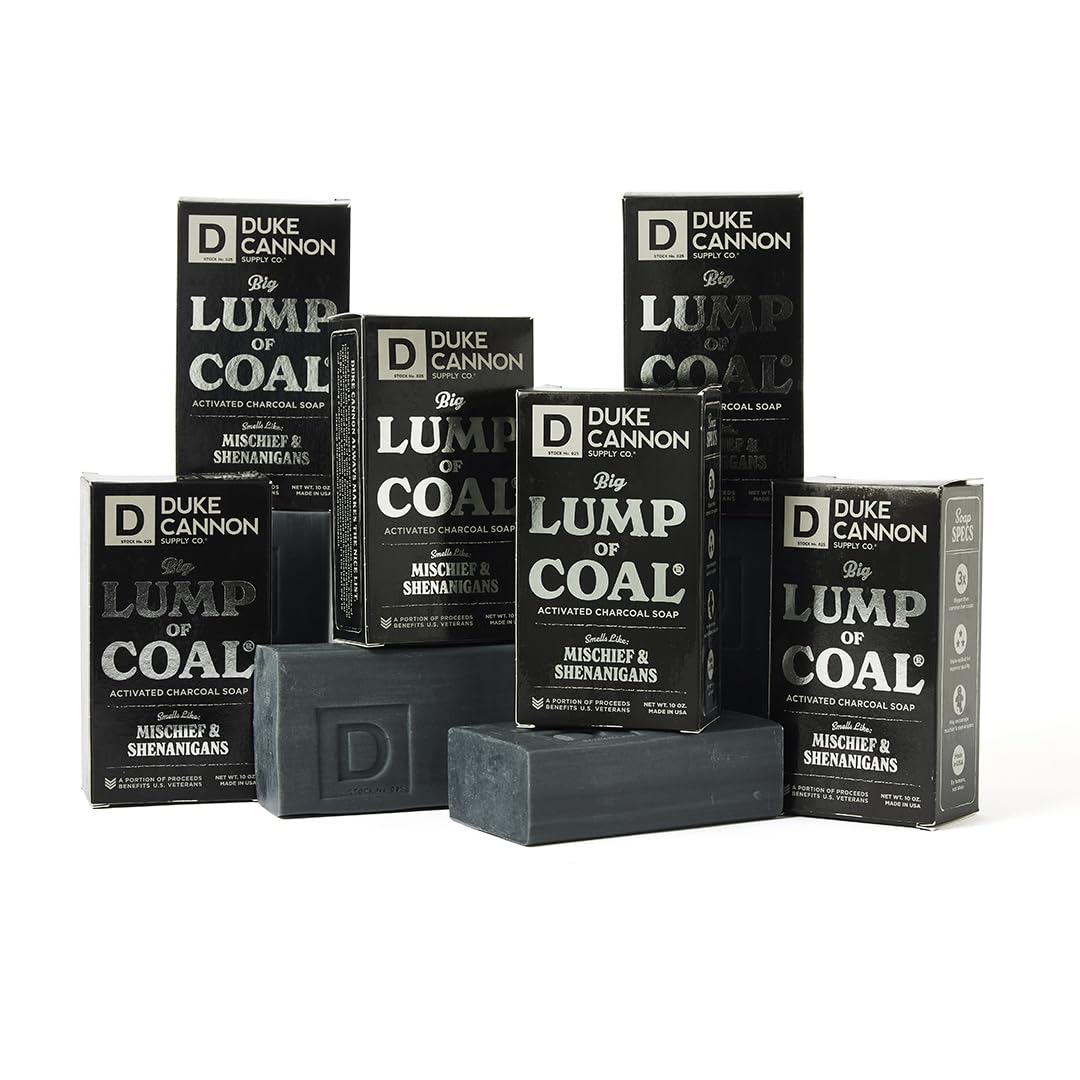 Duke Cannon Big Ass Lump of Coal - Activated Charcoal Soap