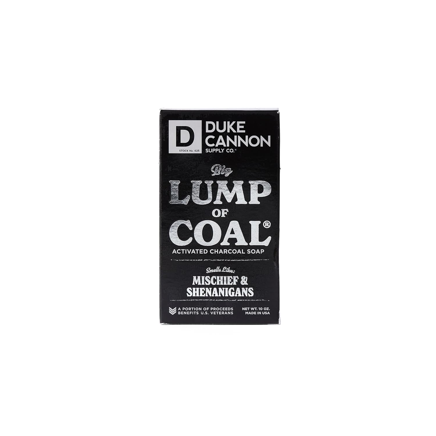 Duke Cannon Big Ass Lump of Coal - Activated Charcoal Soap