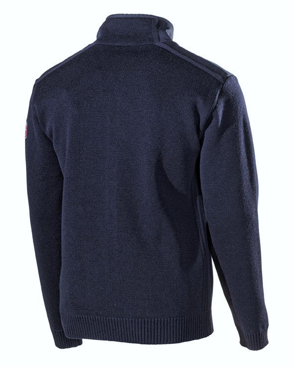 Back view of Holebrook Gregor Full Zip in Navy