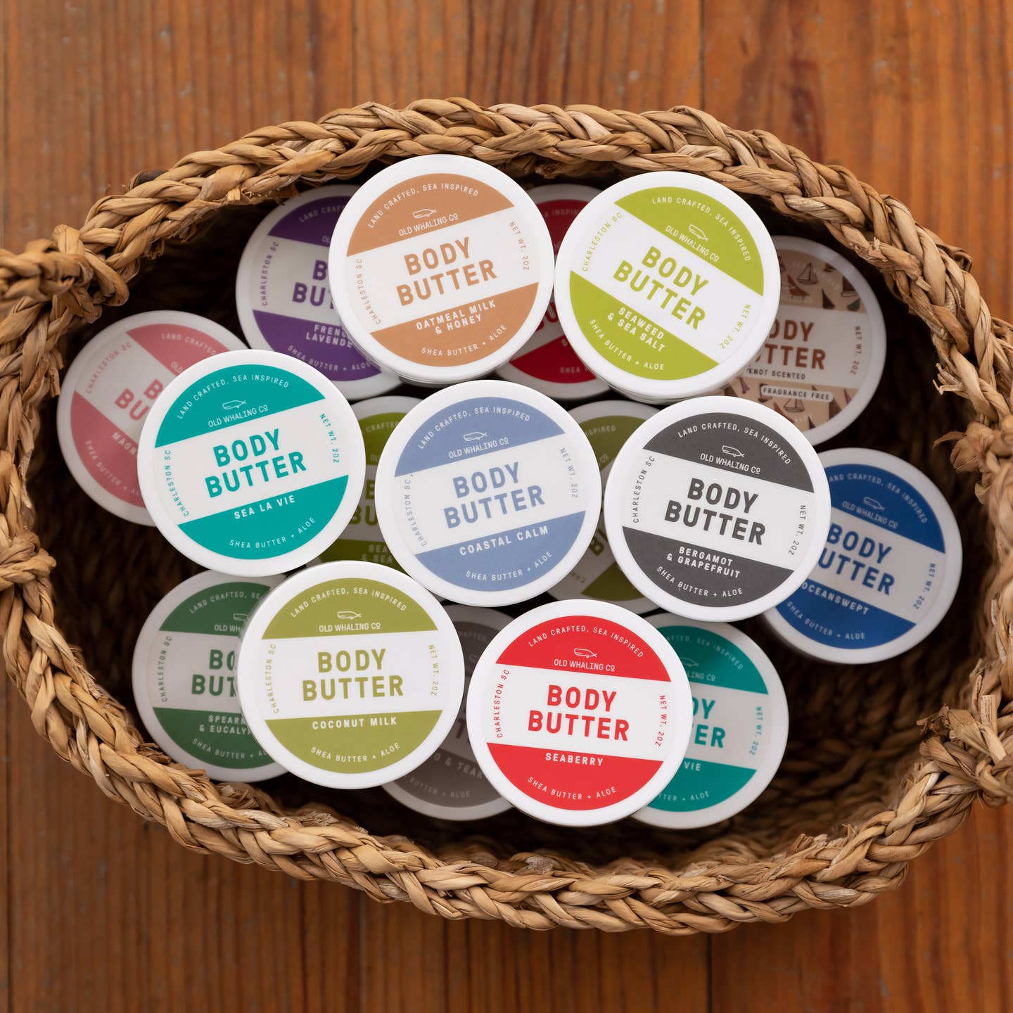 Old Whaling Co Coastal Calm Body Butter 2oz Travel Size