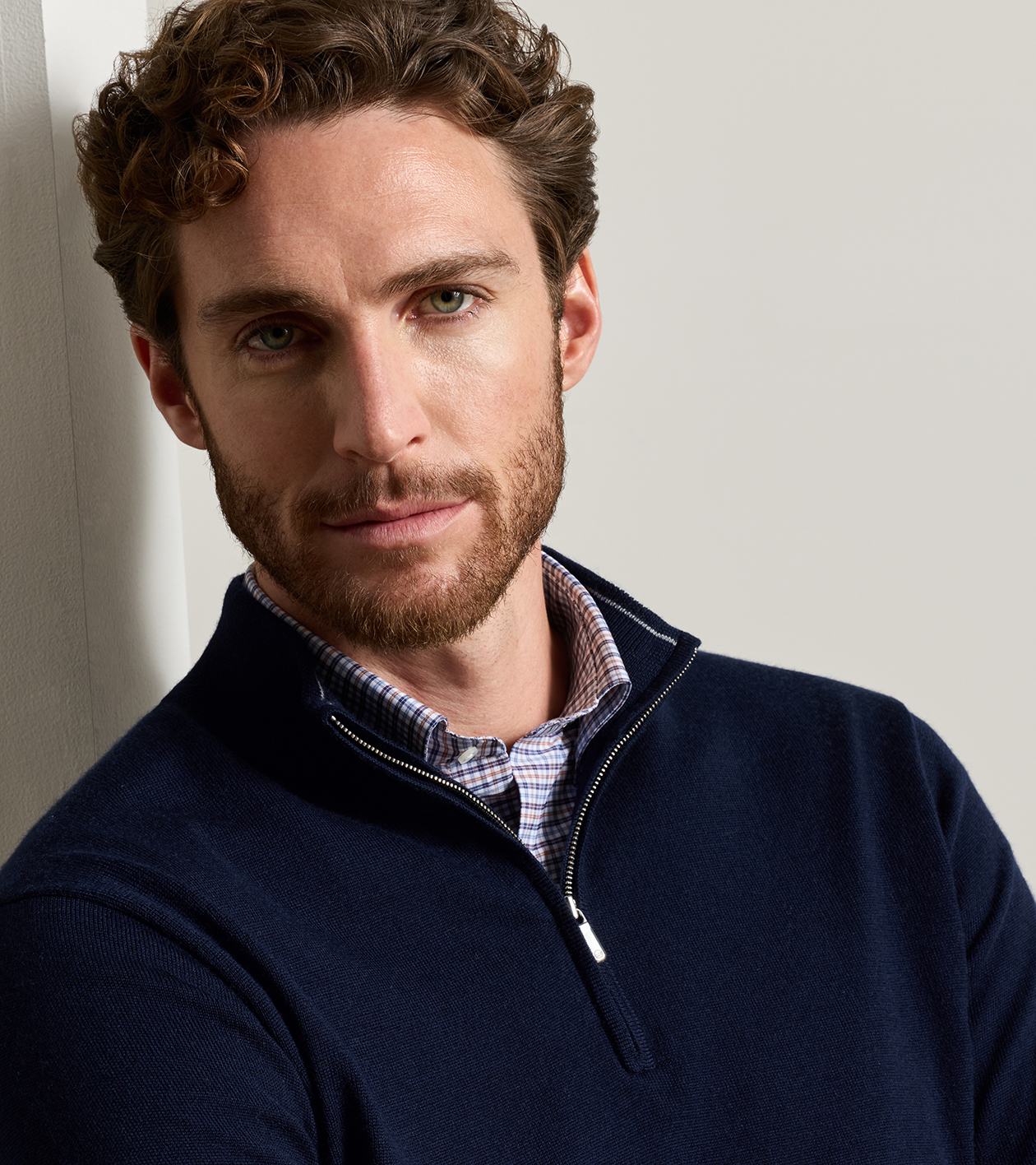Peter Millar Autumn Crest 1/4 Zip - Navy