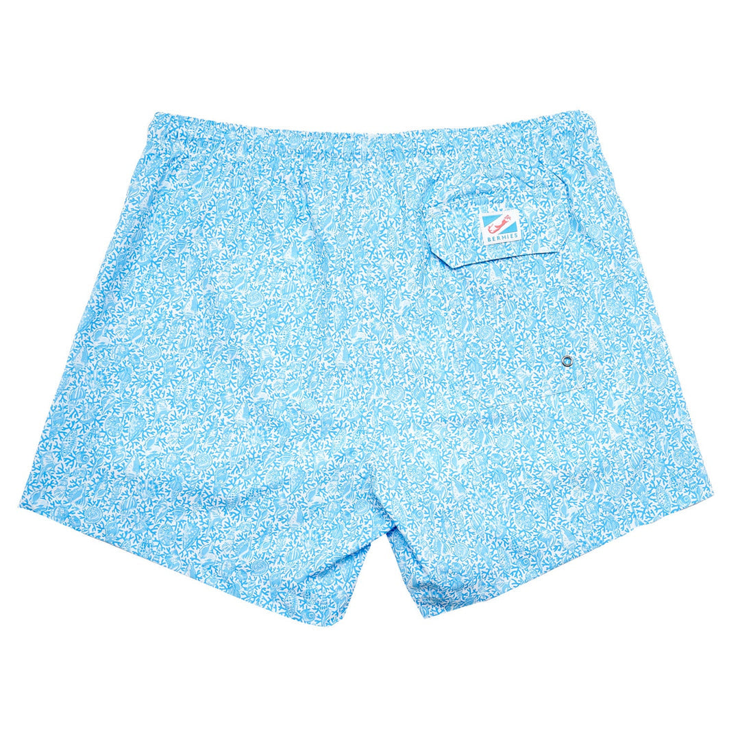 Bermies Coral Way 5.5" With Liner Swim Trunk