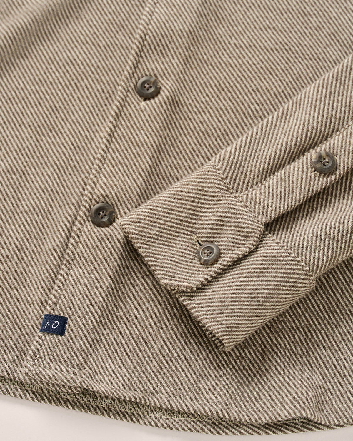 Johnnie-O Carl Stretch Knit Flannel Lodge Shirt - Havana