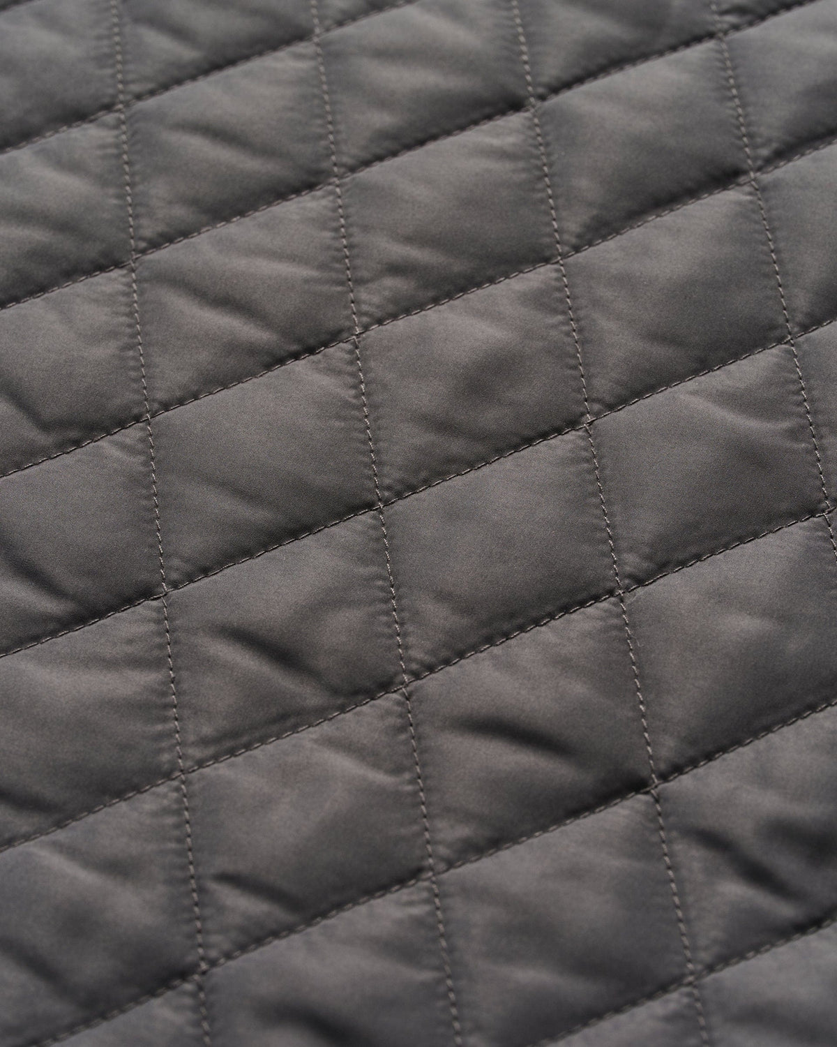 Johnnie-O Juno Quilted Snap Jacket - Dark Grey