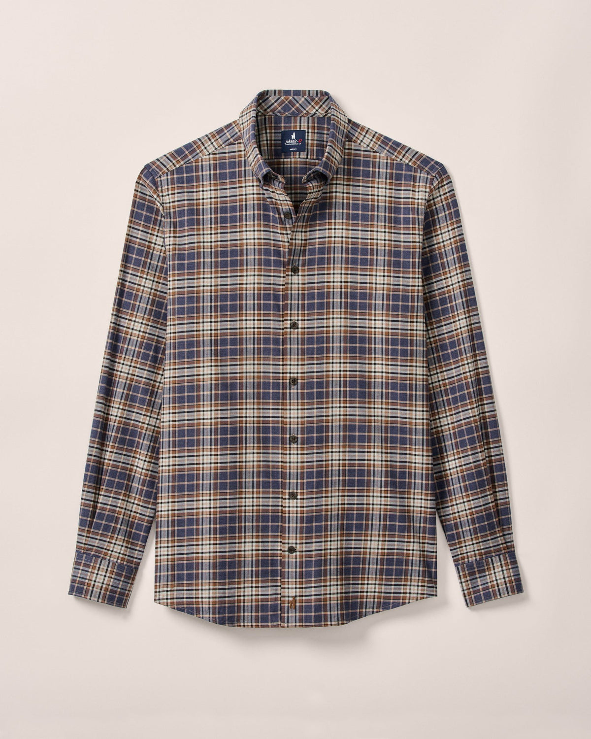 Johnnie-O Performance Flannel Button Down Shirt - Kamper