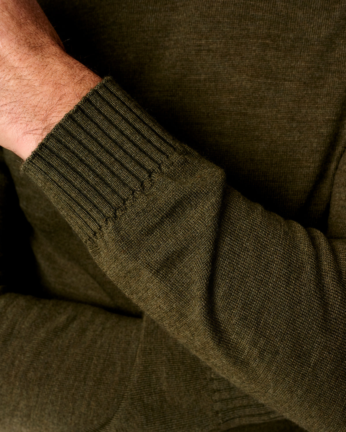 Johnnie-O Ronald Merino Wool Crewneck Sweater - Forged