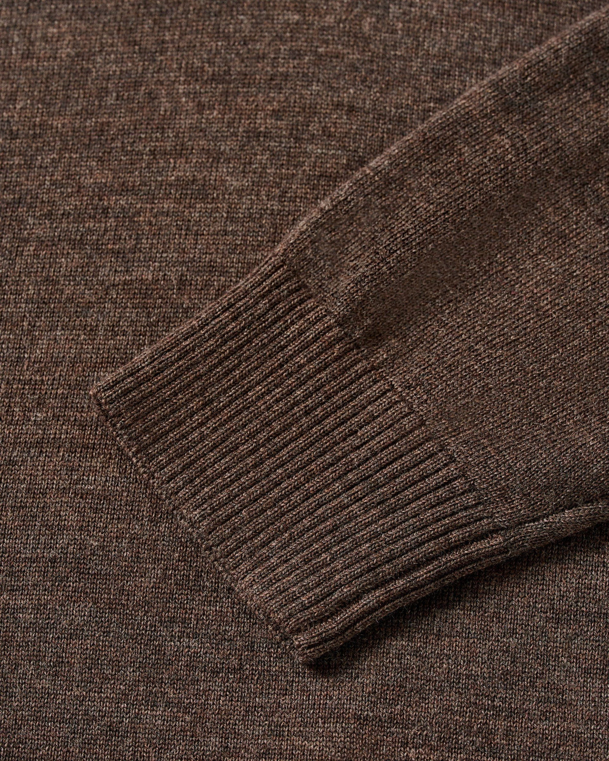 Johnnie-O Raynor Merino 1/4 Zip - Cocoa