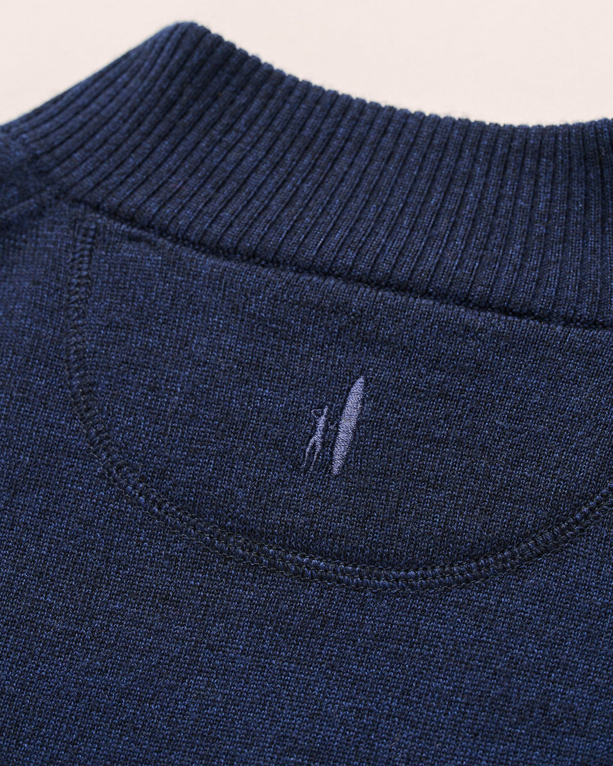 Johnnie-O Raynor Merino 1/4 Zip - Navy