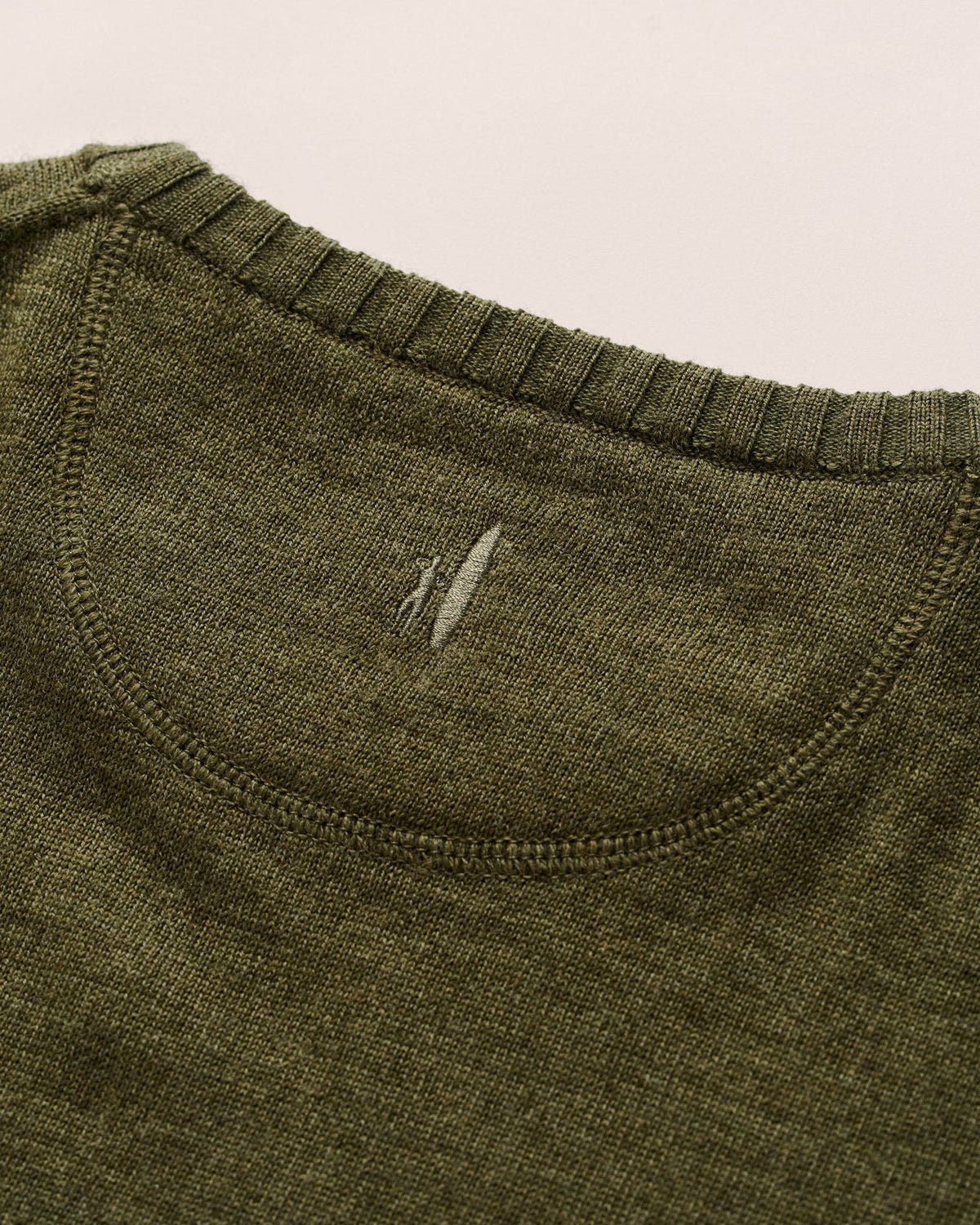 Johnnie-O Ronald Merino Wool Crewneck Sweater - Forged