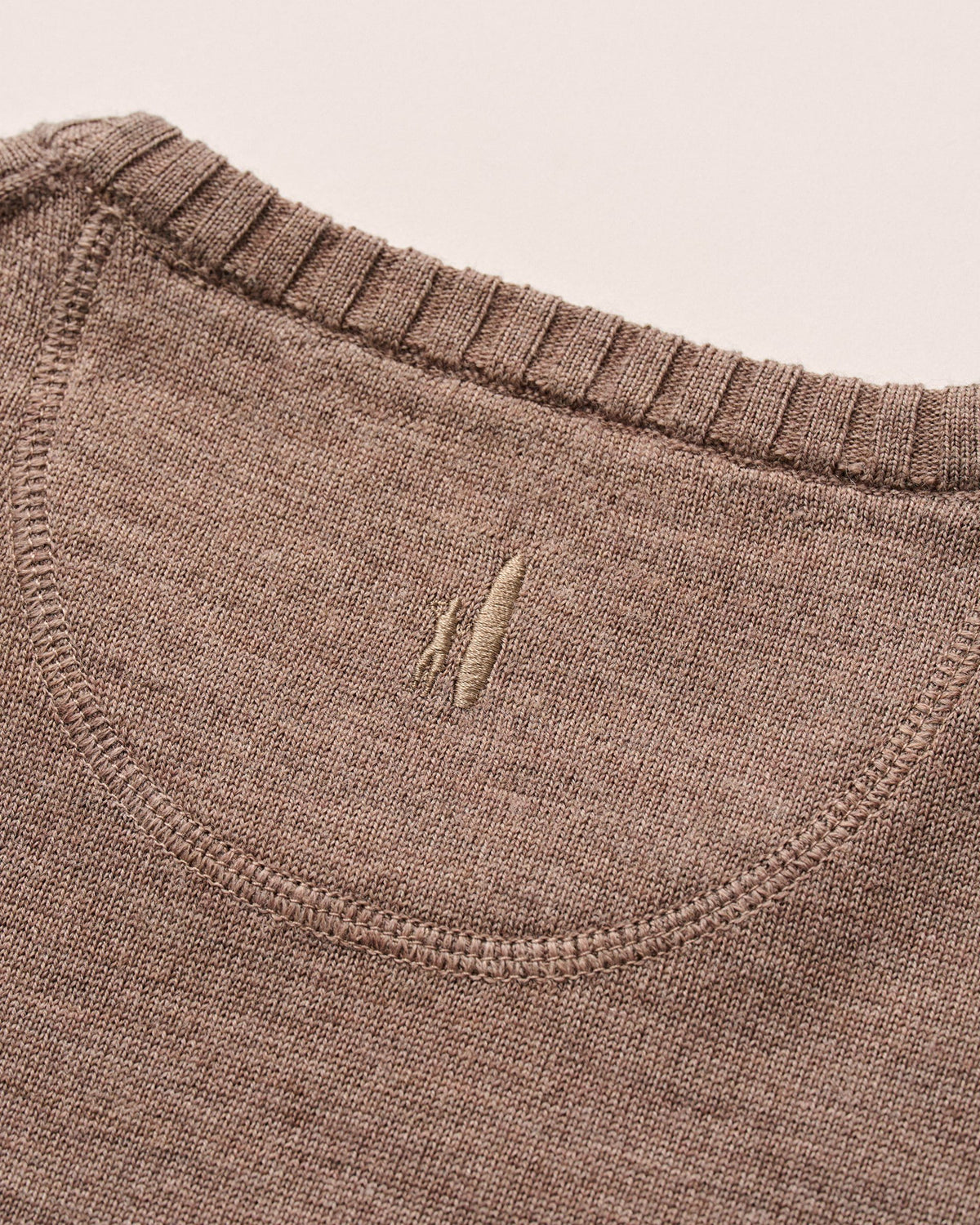 Johnnie-O Ronald Merino Wool Crewneck Sweater - Havana