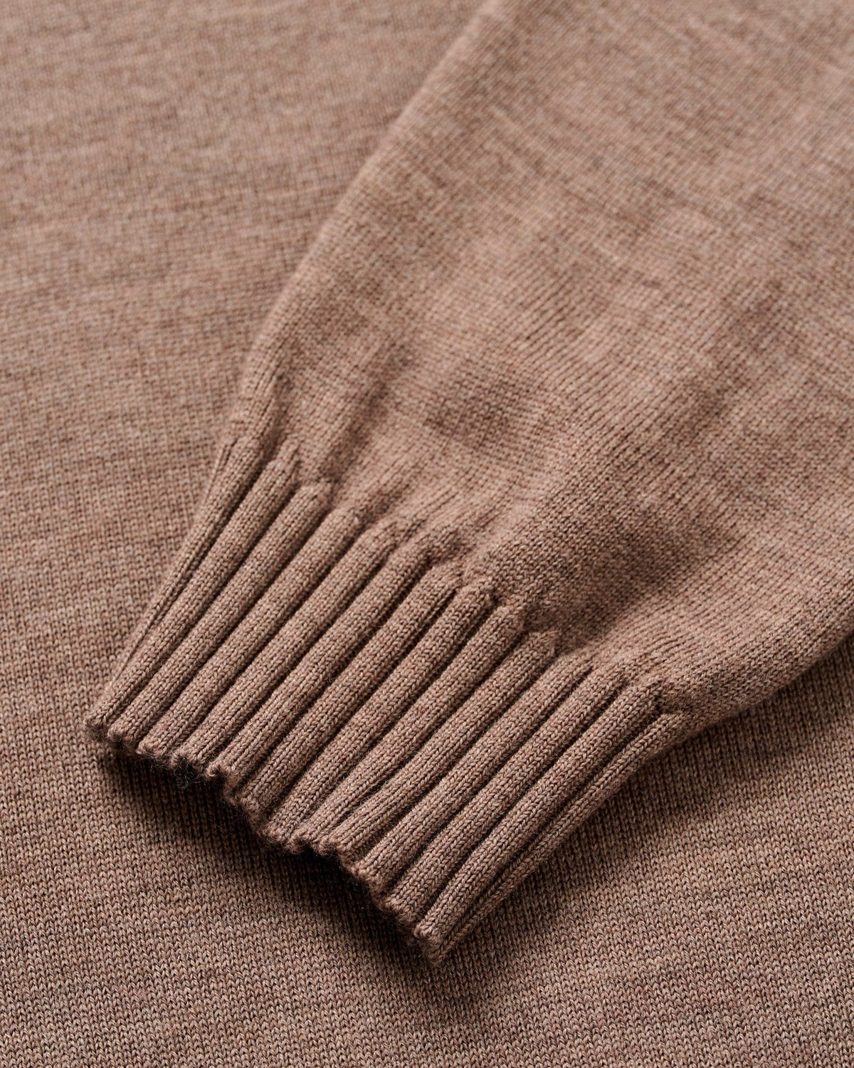 Johnnie-O Ronald Merino Wool Crewneck Sweater - Havana