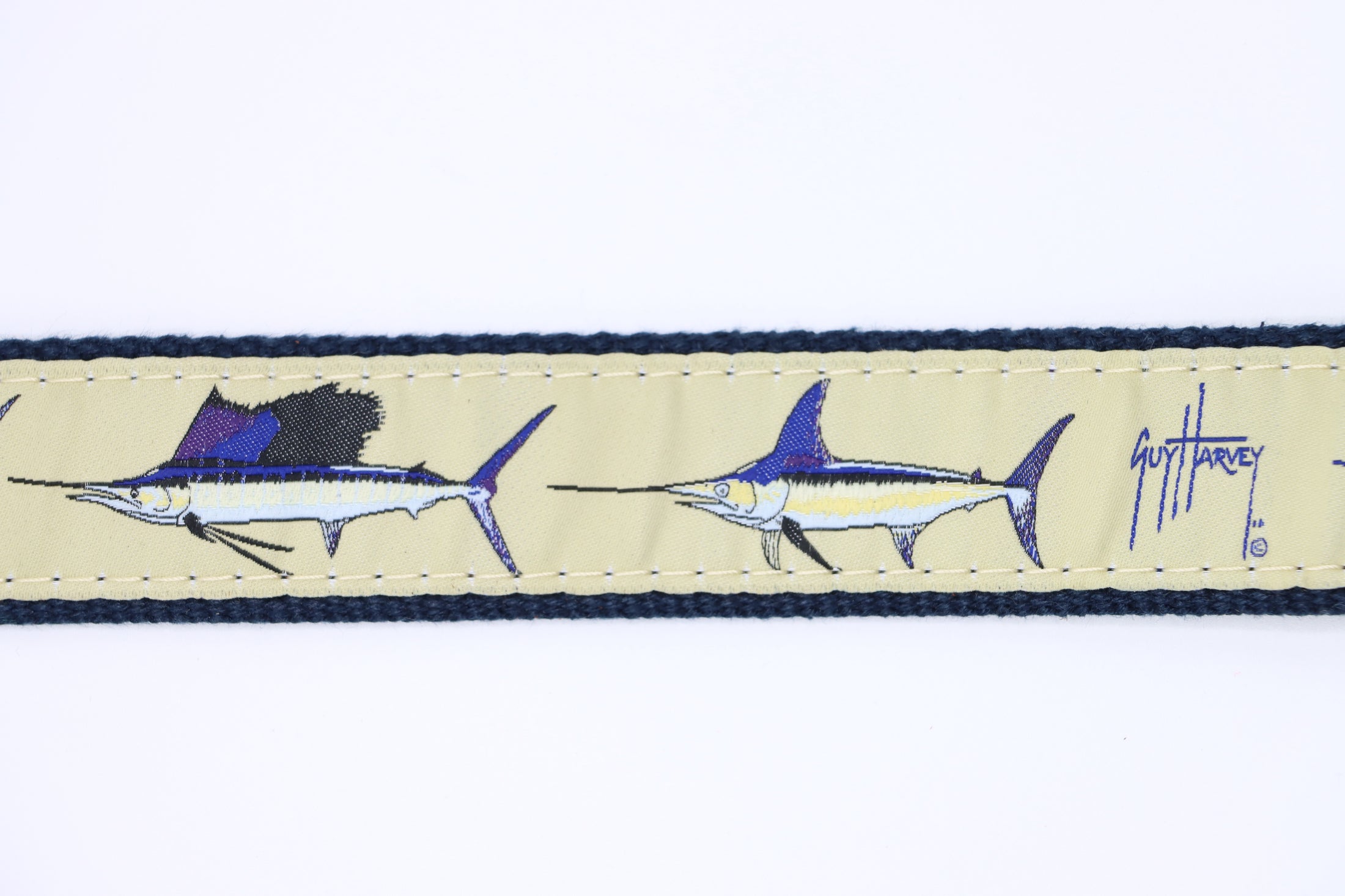 Guy Harvey Grand Slam Belt On Navy
