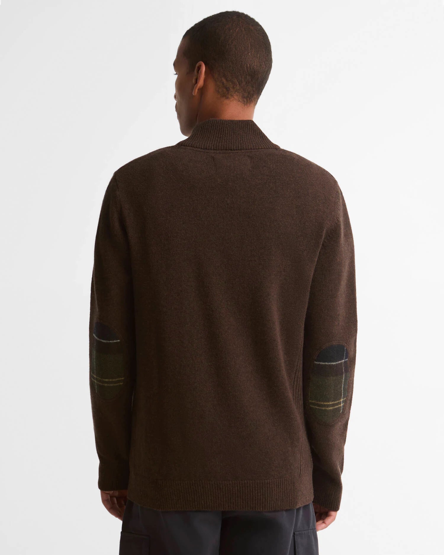 Barbour Holden Half Zip - Dark Oak