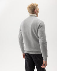Holebrook Classic Wind Proof 1/4 Zip - Marble Grey