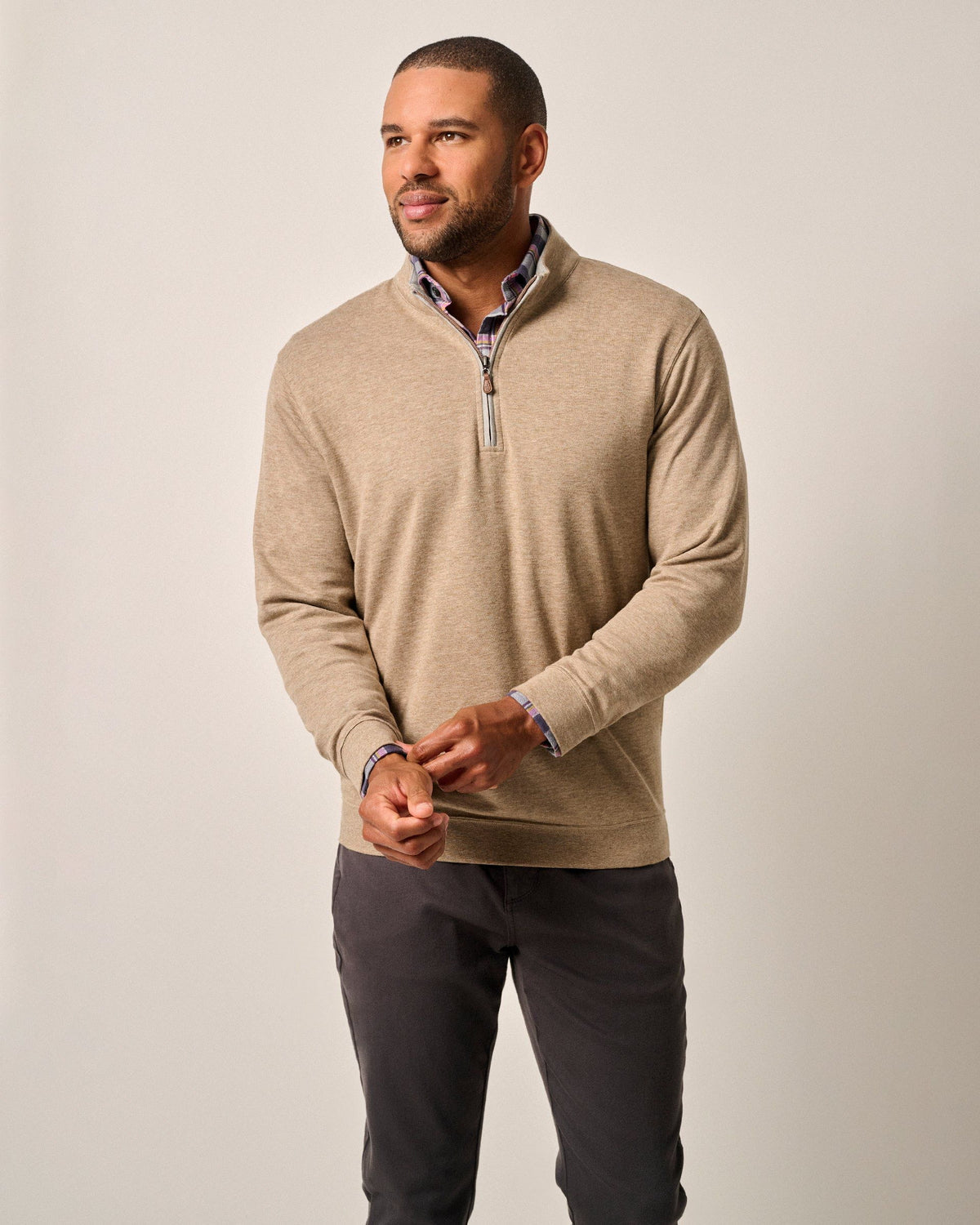 Johnnie-O Sully 1/4 Zip - Cedar