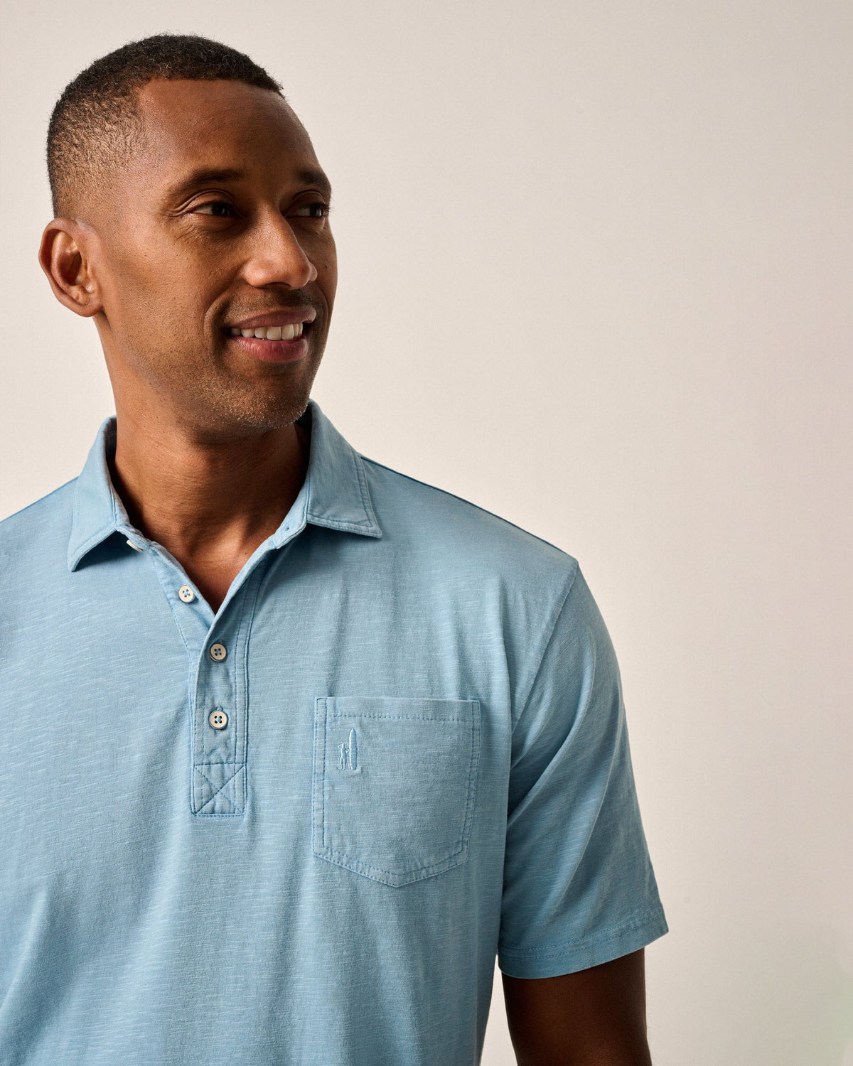 Johnnie-O Original 4 Button Polo Coastal Wash - Malibu