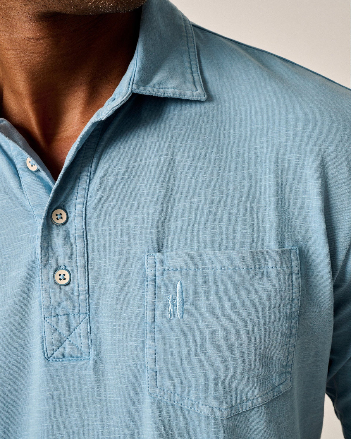 Johnnie-O Original 4 Button Polo Coastal Wash - Malibu