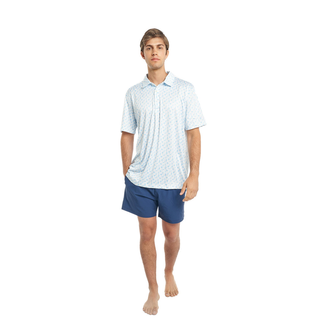 Bermies Performance Stretch Polo - Longtale