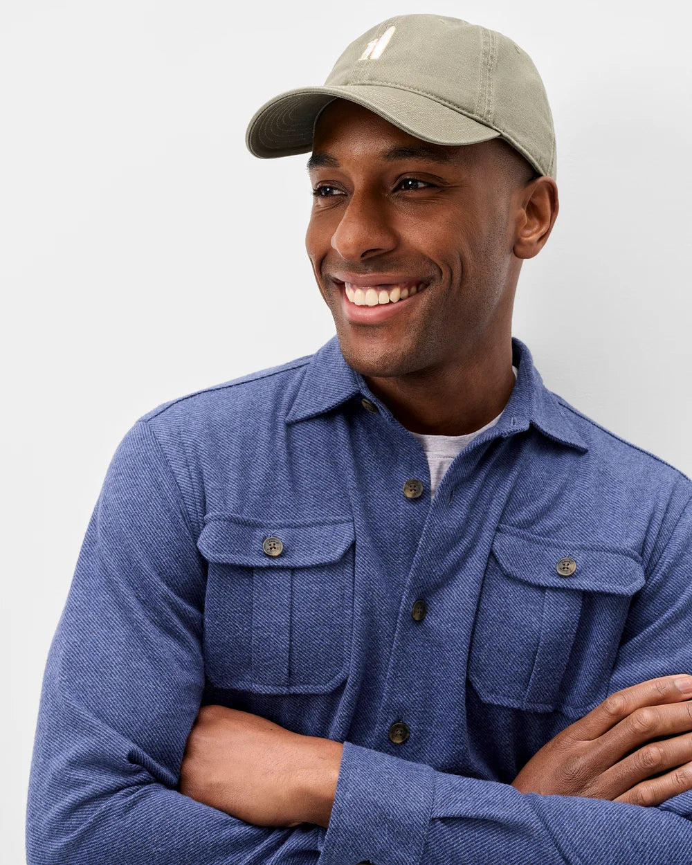 Johnnie-O Sequoia Twill Solid - Twilight