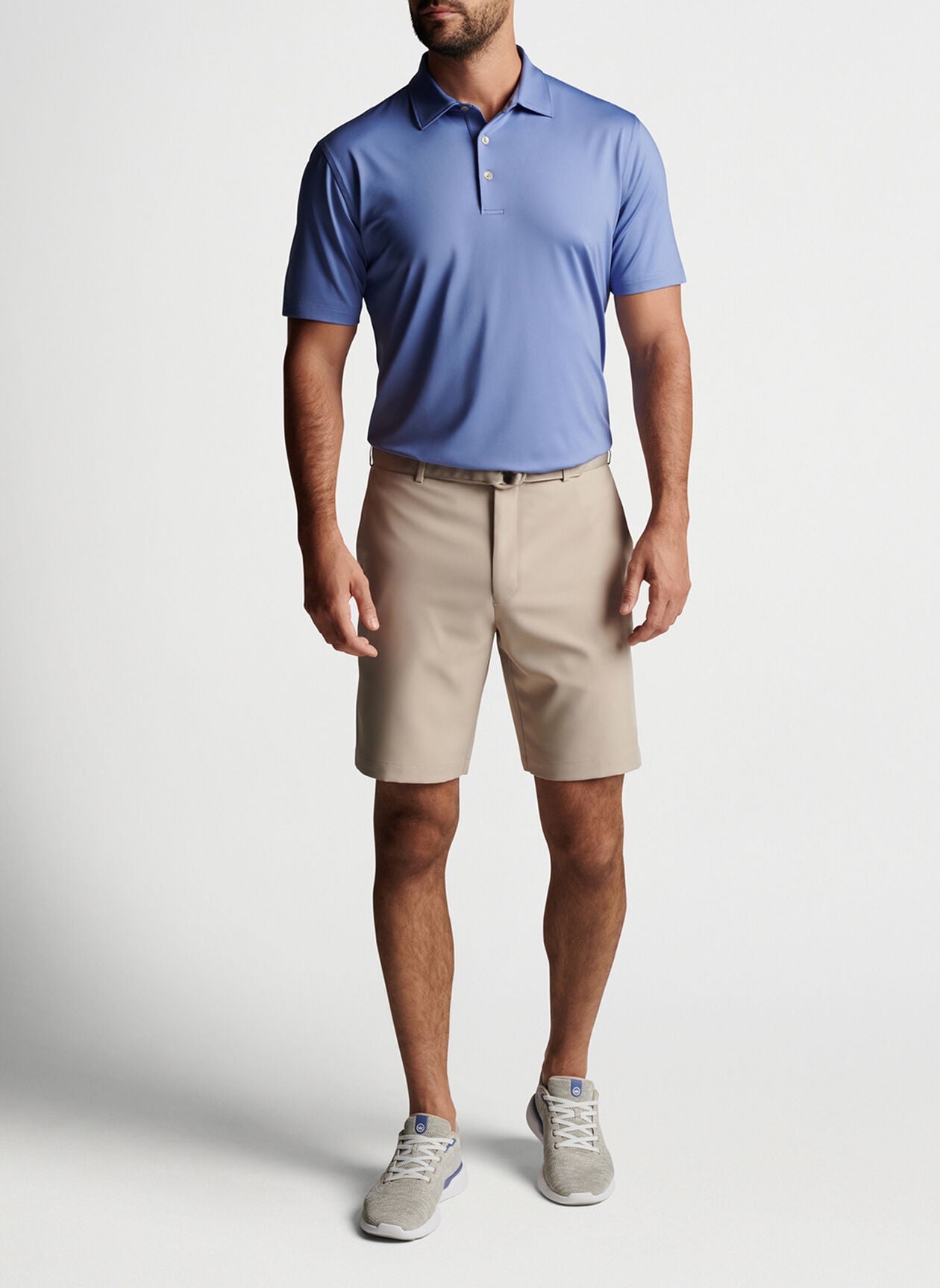 Peter Millar Salem Performance Shorts - Khaki