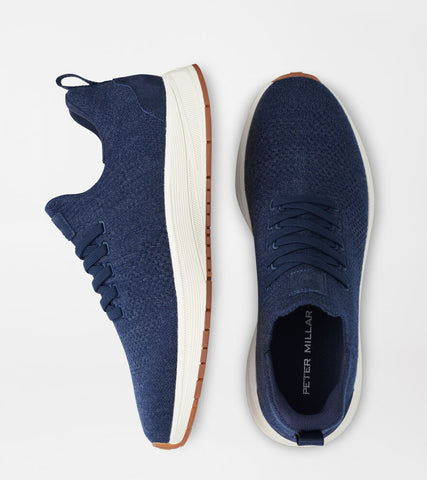Peter Millar Odeon Sneaker - Navy