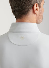 Peter Millar Perth Performance 1/4 Zip - British Grey