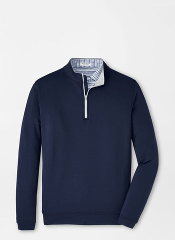 Peter Millar Perth Performance 1/4 Zip - Navy